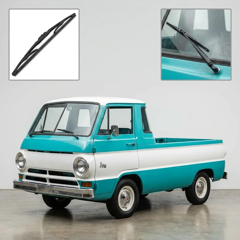 Driver Side Wiper Blade for Dodge A100 Truck (1965 - 1970) - 1